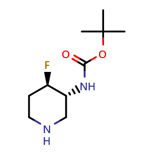 tert-butyl ((3R,4R)-4-fluoropiperidin-3-yl)carbamate