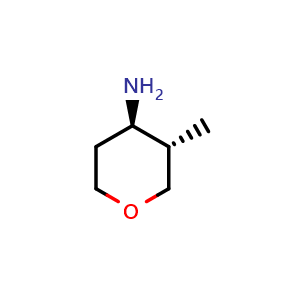 (3S,4R)-3-methyltetrahydro-2H-pyran-4-amine