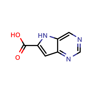 5H-pyrrolo[3,2-d]pyrimidine-6-carboxylic acid