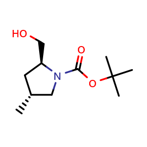 tert-butyl (2S,4R)-2-(hydroxymethyl)-4-methylpyrrolidine-1-carboxylate