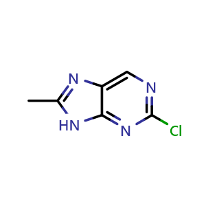 2-chloro-8-methyl-9H-purine