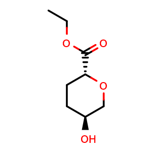 ethyl (2R,5S)-5-hydroxytetrahydro-2H-pyran-2-carboxylate