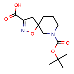 7-(tert-butoxycarbonyl)-1-oxa-2,7-diazaspiro[4.5]dec-2-ene-3-carboxylic acid