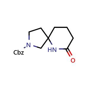 benzyl 7-oxo-2,6-diazaspiro[4.5]decane-2-carboxylate