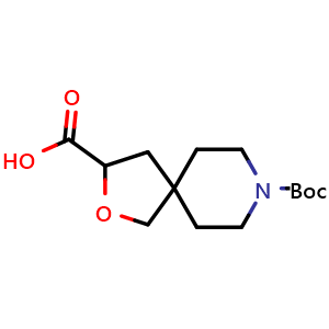 8-(tert-butoxycarbonyl)-2-oxa-8-azaspiro[4.5]decane-3-carboxylic acid