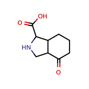 4-oxooctahydro-1H-isoindole-1-carboxylic acid