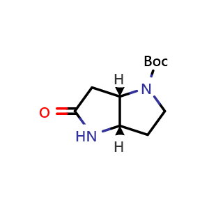 rac-tert-butyl (3aR,6aR)-5-oxohexahydropyrrolo[3,2-b]pyrrole-1(2H)-carboxylate