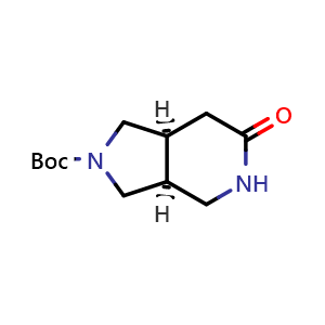 rac-tert-butyl (3aR,7aR)-6-oxooctahydro-2H-pyrrolo[3,4-c]pyridine-2-carboxylate