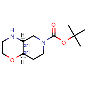 Cis-tert-butyl (4aS,8aR)-hexahydro-2H-pyrido[4,3-b][1,4]oxazine-6(5H)-carboxylate