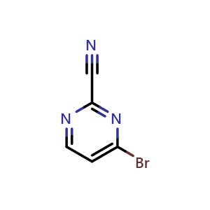 4-bromopyrimidine-2-carbonitrile