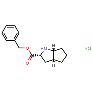 rel-benzyl (2R,3aR,6aR)-octahydrocyclopenta[b]pyrrole-2-carboxylate hydrochloride