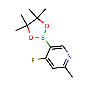 4-fluoro-2-methyl-5-(4,4,5,5-tetramethyl-1,3,2-dioxaborolan-2-yl)pyridine