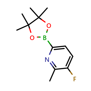 3-fluoro-2-methyl-6-(4,4,5,5-tetramethyl-1,3,2-dioxaborolan-2-yl)pyridine