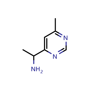 1-(6-methylpyrimidin-4-yl)ethan-1-amine