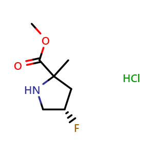 methyl (4S)-4-fluoro-2-methylpyrrolidine-2-carboxylate hydrochloride