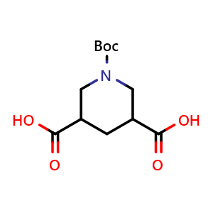 1-(tert-butoxycarbonyl)piperidine-3,5-dicarboxylic acid