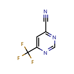 6-(trifluoromethyl)pyrimidine-4-carbonitrile