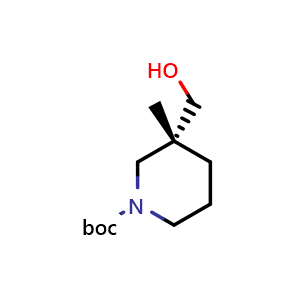 tert-butyl (R)-3-(hydroxymethyl)-3-methylpiperidine-1-carboxylate
