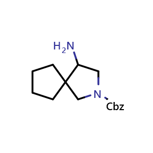 benzyl 4-amino-2-azaspiro[4.4]nonane-2-carboxylate