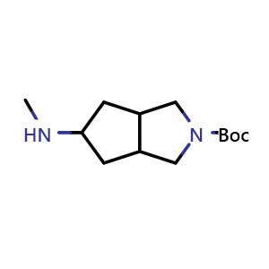 tert-butyl 5-(methylamino)-octahydrocyclopenta[c]pyrrole-2-carboxylate