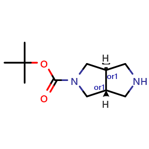 rel-tert-butyl (3aR,6aR)-hexahydropyrrolo[3,4-c]pyrrole-2(1H)-carboxylate