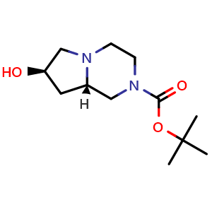 tert-butyl (7R,8aS)-7-hydroxyhexahydropyrrolo[1,2-a]pyrazine-2(1H)-carboxylate