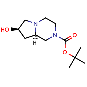 tert-butyl (7R,8aR)-7-hydroxyhexahydropyrrolo[1,2-a]pyrazine-2(1H)-carboxylate