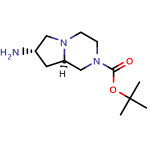tert-butyl (7S,8aR)-7-aminohexahydropyrrolo[1,2-a]pyrazine-2(1H)-carboxylate