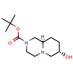 rel-tert-butyl (7R,9aS)-7-hydroxyoctahydro-2H-pyrido[1,2-a]pyrazine-2-carboxylate