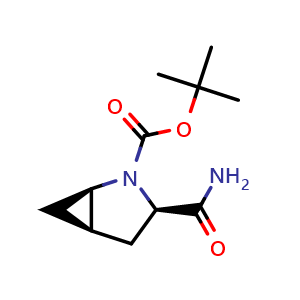tert-butyl (1R,3R,5R)-3-carbamoyl-2-azabicyclo[3.1.0]hexane-2-carboxylate