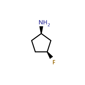 (1R,3S)-3-fluorocyclopentan-1-amine