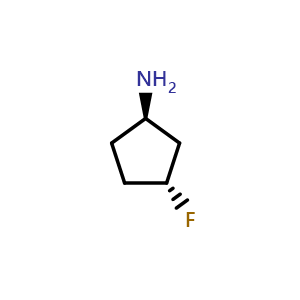 (1R,3R)-3-fluorocyclopentan-1-amine