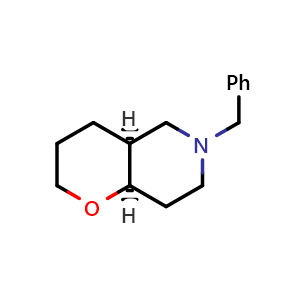 rel-(4aR,8aS)-6-benzyloctahydro-2H-pyrano[3,2-c]pyridine