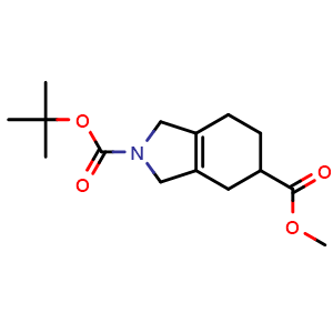 2-(tert-butyl) 5-methyl 1,3,4,5,6,7-hexahydro-2H-isoindole-2,5-dicarboxylate