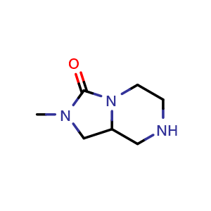2-methylhexahydroimidazo[1,5-a]pyrazin-3(2H)-one
