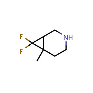 7,7-difluoro-6-methyl-3-azabicyclo[4.1.0]heptane