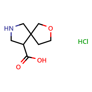 2-oxa-7-azaspiro[4.4]nonane-9-carboxylic acid hydrochloride