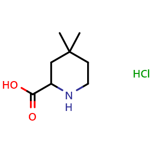 4,4-dimethylpiperidine-2-carboxylic acid hydrochloride