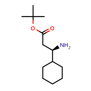 tert-butyl (R)-3-amino-3-cyclohexylpropanoate