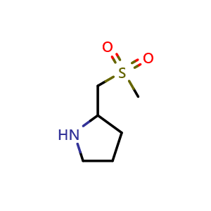 2-((methylsulfonyl)methyl)pyrrolidine