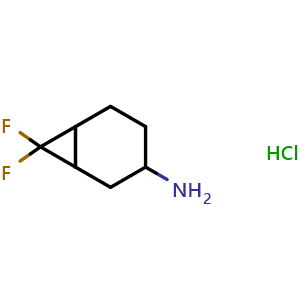7,7-difluorobicyclo[4.1.0]heptan-3-amine hydrochloride