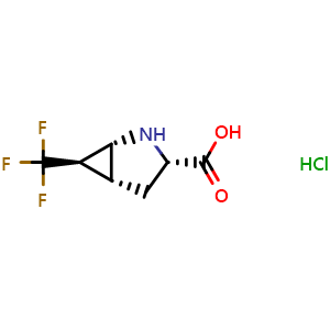 (1R,3S,5R,6R)-6-(trifluoromethyl)-2-azabicyclo[3.1.0]hexane-3-carboxylic acid hydrochloride