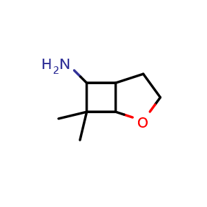 7,7-dimethyl-2-oxabicyclo[3.2.0]heptan-6-amine