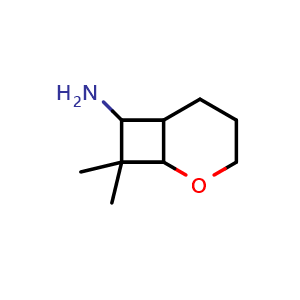 8,8-dimethyl-2-oxabicyclo[4.2.0]octan-7-amine