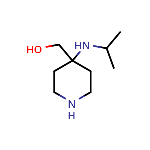 (4-(isopropylamino)piperidin-4-yl)methanol