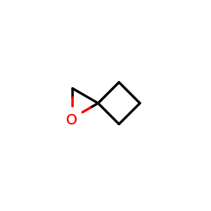 Chemical structure of 1-oxaspiro[2.3]hexane , CAS 157-48-2, AChemBlock Q57662