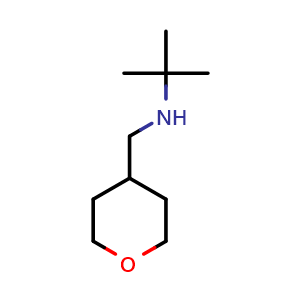 2-methyl-N-((tetrahydro-2H-pyran-4-yl)methyl)propan-2-amine