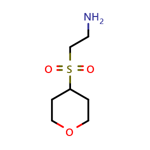 2-((tetrahydro-2H-pyran-4-yl)sulfonyl)ethan-1-amine