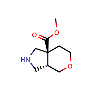 methyl (3aS,7aS)-hexahydropyrano[3,4-c]pyrrole-7a(1H)-carboxylate