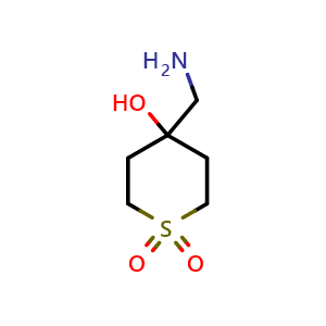 4-(aminomethyl)-4-hydroxytetrahydro-2H-thiopyran 1,1-dioxide
